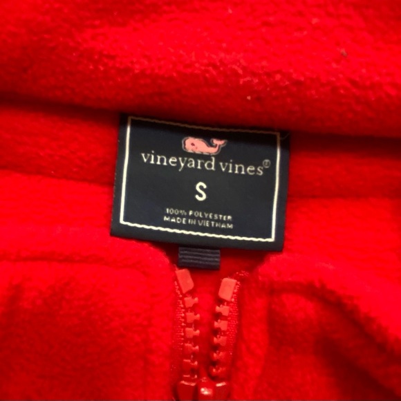 Men’s Vineyard Vines Fleece Shep Shirt Pullover Jacket NWOT Size Small - Picture 4 of 6